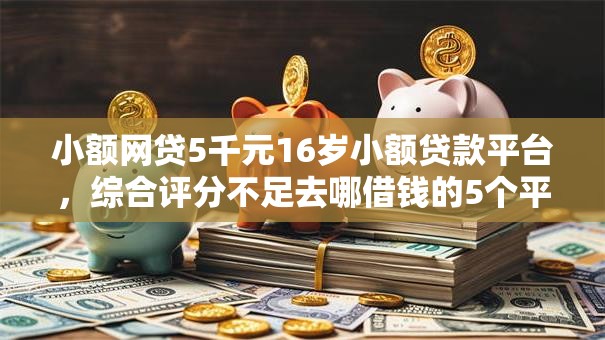 小额网贷5千元16岁小额贷款平台，综合评分不足去哪借钱的5个平台介绍