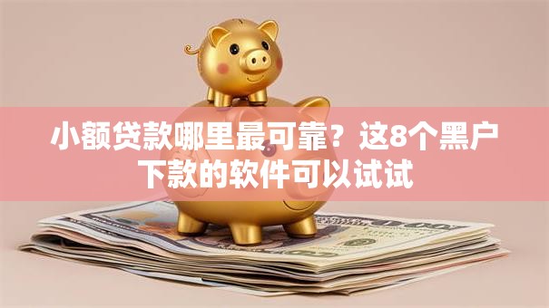 小额贷款哪里最可靠?这8个黑户下款的软件可以试试 小额贷款哪里最可靠?这8个黑户下款的软件可以试试