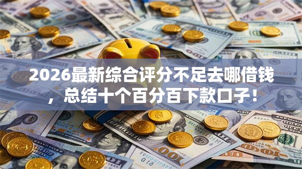 2026最新综合评分不足去哪借钱,总结十个百分百下款口子! 2026最新综合评分不足去哪借钱,总结十个百分百下款口子!