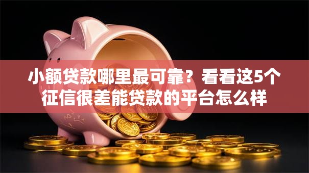 小额贷款哪里最可靠？看看这5个征信很差能贷款的平台怎么样
