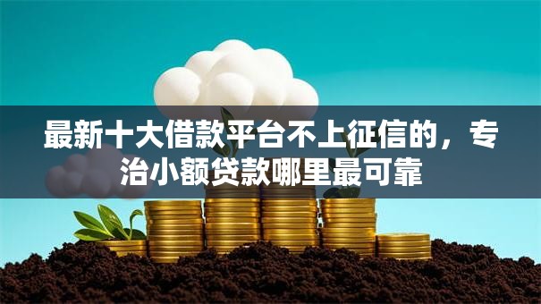 最新十大借款平台不上征信的,专治小额贷款哪里最可靠 最新十大借款平台不上征信的,专治小额贷款哪里最可靠