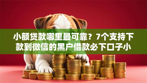 小额贷款哪里最可靠?7个支持下款到微信的黑户借款必下口子小额贷款 小额贷款哪里最可靠?7个支持下款到微信的黑户借款必下口子小额贷款