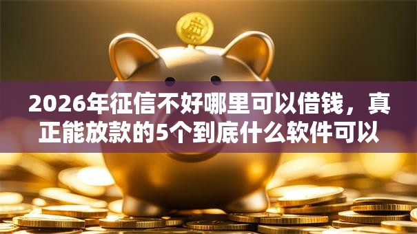 2026年征信不好哪里可以借钱,真正能放款的5个到底什么软件可以借钱黑户推荐 2026年征信不好哪里可以借钱,真正能放款的5个到底什么软件可以借钱黑户推荐