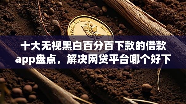 十大无视黑白百分百下款的借款app盘点，解决网贷平台哪个好下款的问题