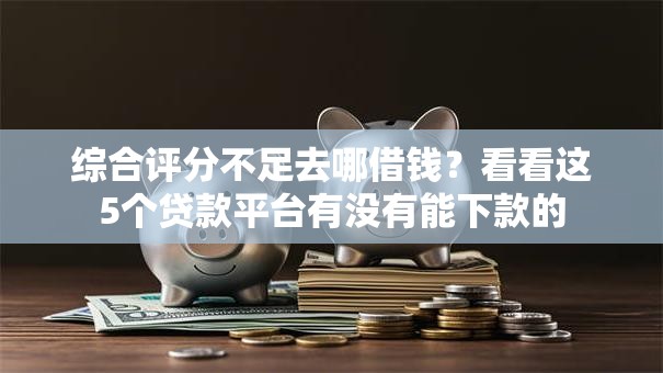 综合评分不足去哪借钱？看看这5个贷款平台有没有能下款的