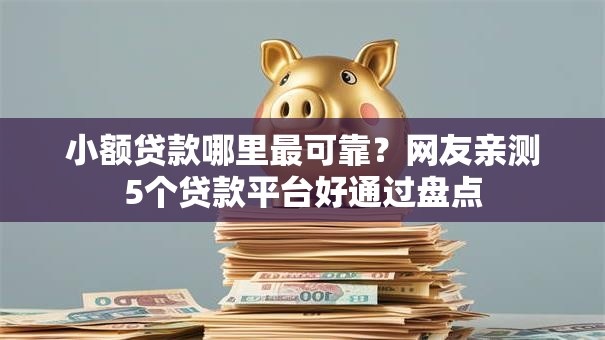 小额贷款哪里最可靠？网友亲测5个贷款平台好通过盘点