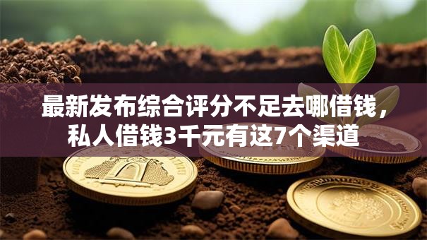 最新发布综合评分不足去哪借钱,私人借钱3千元有这7个渠道 最新发布综合评分不足去哪借钱,私人借钱3千元有这7个渠道