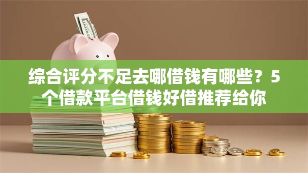 综合评分不足去哪借钱有哪些？5个借款平台借钱好借推荐给你