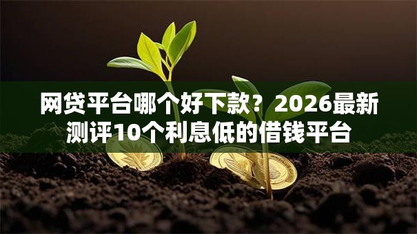 网贷平台哪个好下款?2026最新测评10个利息低的借钱平台 网贷平台哪个好下款?2026最新测评10个利息低的借钱平台