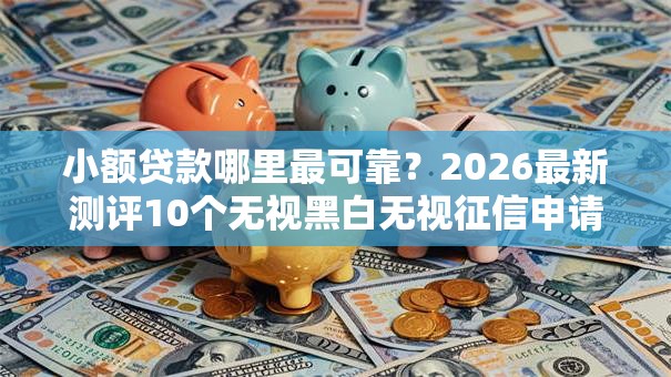 小额贷款哪里最可靠?2026最新测评10个无视黑白无视征信申请就下款的口子 小额贷款哪里最可靠?2026最新测评10个无视黑白无视征信申请就下款的口子