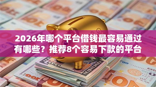 2026年哪个平台借钱最容易通过有哪些?推荐8个容易下款的平台 2026年哪个平台借钱最容易通过有哪些?推荐8个容易下款的平台