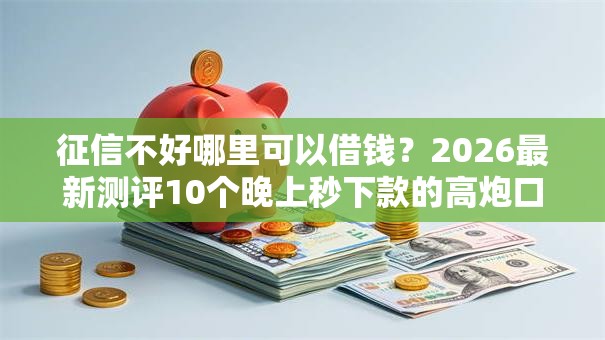 征信不好哪里可以借钱?2026最新测评10个晚上秒下款的高炮口子 征信不好哪里可以借钱?2026最新测评10个晚上秒下款的高炮口子