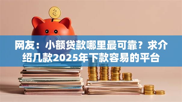 网友:小额贷款哪里最可靠?求介绍几款2025年下款容易的平台 网友:小额贷款哪里最可靠?求介绍几款2025年下款容易的平台