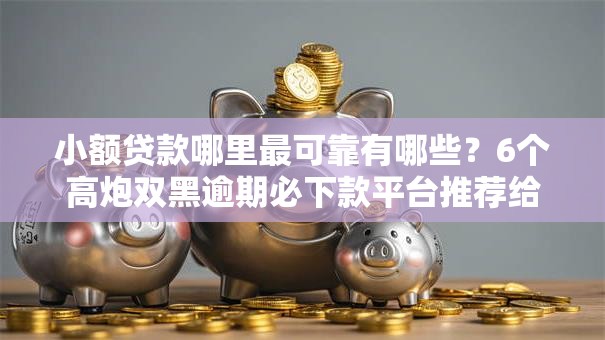小额贷款哪里最可靠有哪些?6个高炮双黑逾期必下款平台推荐给你 小额贷款哪里最可靠有哪些?6个高炮双黑逾期必下款平台推荐给你