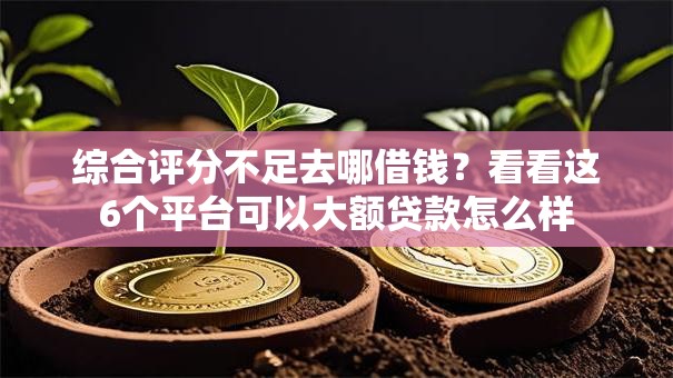 综合评分不足去哪借钱?看看这6个平台可以大额贷款怎么样 综合评分不足去哪借钱?看看这6个平台可以大额贷款怎么样