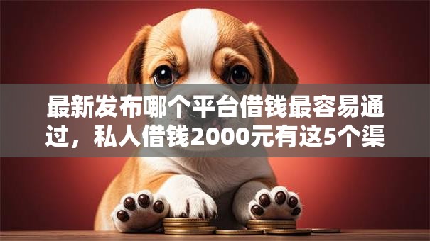 最新发布哪个平台借钱最容易通过，私人借钱2000元有这5个渠道