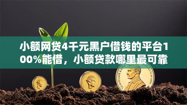 小额网贷4千元黑户借钱的平台100%能借,小额贷款哪里最可靠的6个平台介绍 小额网贷4千元黑户借钱的平台100%能借,小额贷款哪里最可靠的6个平台介绍