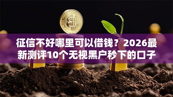 征信不好哪里可以借钱？2026最新测评10个无视黑户秒下的口子