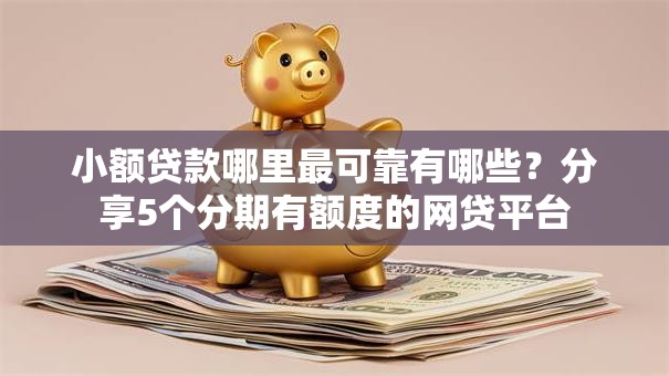 小额贷款哪里最可靠有哪些？分享5个分期有额度的网贷平台