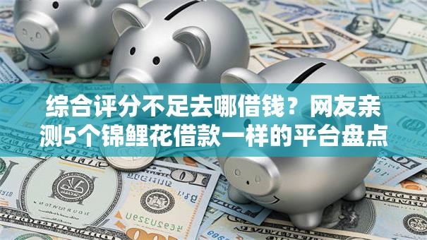 综合评分不足去哪借钱？网友亲测5个锦鲤花借款一样的平台盘点