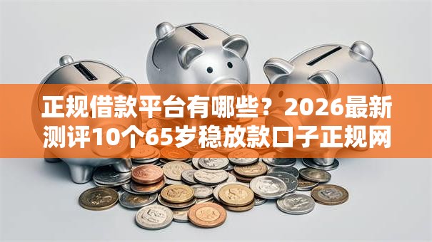 正规借款平台有哪些？2026最新测评10个65岁稳放款口子正规网贷