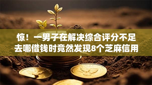 惊!一男子在解决综合评分不足去哪借钱时竟然发现8个芝麻信用600贷款app,事后分享了出来 惊!一男子在解决综合评分不足去哪借钱时竟然发现8个芝麻信用600贷款app,事后分享了出来
