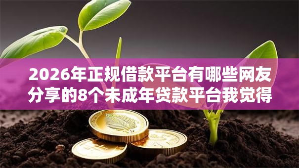 2026年正规借款平台有哪些网友分享的8个未成年贷款平台我觉得不错! 2026年正规借款平台有哪些网友分享的8个未成年贷款平台我觉得不错!