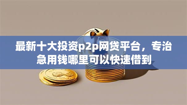 最新十大投资p2p网贷平台，专治急用钱哪里可以快速借到