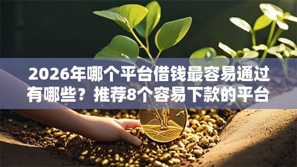 2026年哪个平台借钱最容易通过有哪些？推荐8个容易下款的平台