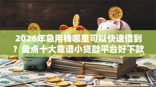 2026年急用钱哪里可以快速借到?盘点十大靠谱小贷款平台好下款 2026年急用钱哪里可以快速借到?盘点十大靠谱小贷款平台好下款
