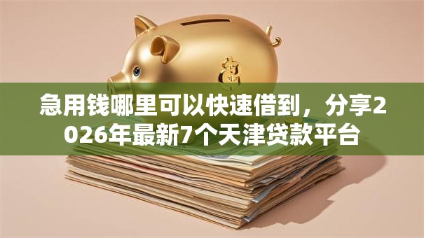 急用钱哪里可以快速借到,分享2026年最新7个天津贷款平台 急用钱哪里可以快速借到,分享2026年最新7个天津贷款平台