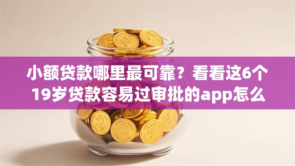 小额贷款哪里最可靠？看看这6个19岁贷款容易过审批的app怎么样