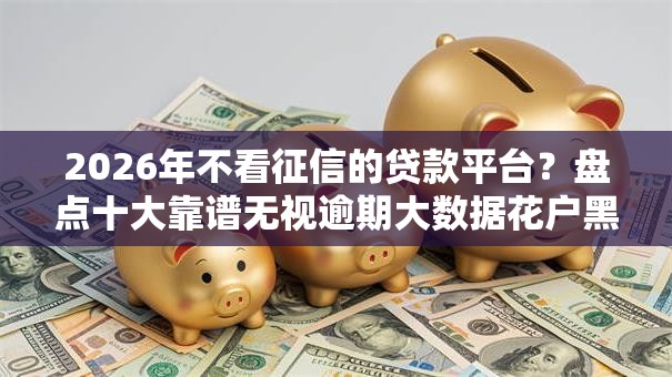 2026年不看征信的贷款平台？盘点十大靠谱无视逾期大数据花户黑户平台