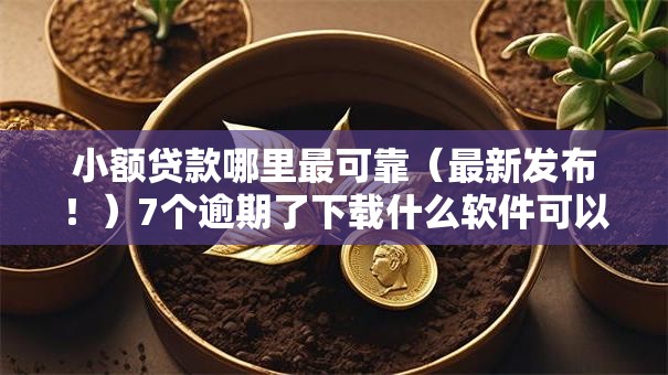 小额贷款哪里最可靠(最新发布!)7个逾期了下载什么软件可以借到钱 小额贷款哪里最可靠(最新发布!)7个逾期了下载什么软件可以借到钱