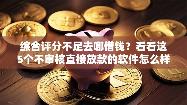 综合评分不足去哪借钱？看看这5个不审核直接放款的软件怎么样
