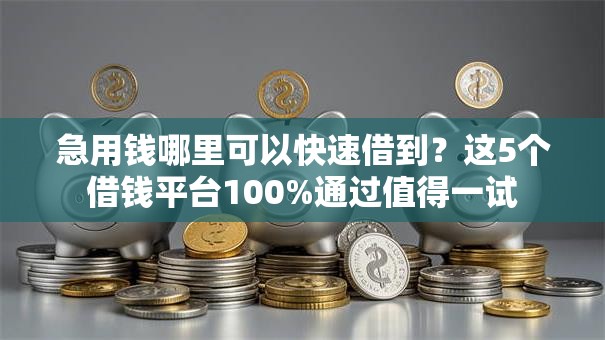 急用钱哪里可以快速借到?这5个借钱平台100%通过值得一试 急用钱哪里可以快速借到?这5个借钱平台100%通过值得一试