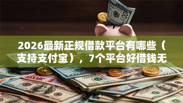 2026最新正规借款平台有哪些（支持支付宝），7个平台好借钱无私分享