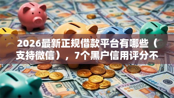 2026最新正规借款平台有哪些(支持微信),7个黑户信用评分不足能下款的软件无私分享 2026最新正规借款平台有哪些(支持微信),7个黑户信用评分不足能下款的软件无私分享