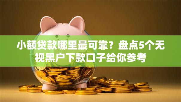 小额贷款哪里最可靠？盘点5个无视黑户下款口子给你参考