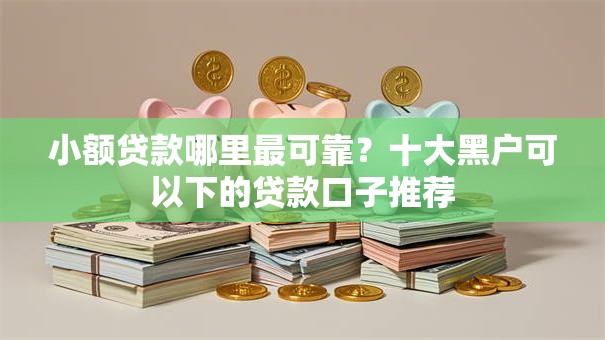 小额贷款哪里最可靠？十大黑户可以下的贷款口子推荐