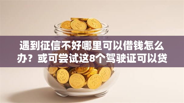 遇到征信不好哪里可以借钱怎么办?或可尝试这8个驾驶证可以贷款的平台 遇到征信不好哪里可以借钱怎么办?或可尝试这8个驾驶证可以贷款的平台