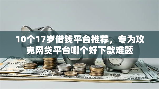 10个17岁借钱平台推荐，专为攻克网贷平台哪个好下款难题