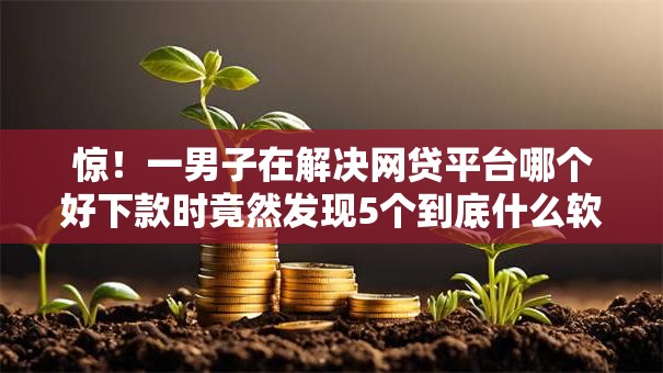 惊!一男子在解决网贷平台哪个好下款时竟然发现5个到底什么软件可以借钱黑户,事后分享了出来 惊!一男子在解决网贷平台哪个好下款时竟然发现5个到底什么软件可以借钱黑户,事后分享了出来
