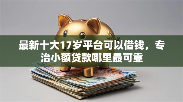 最新十大17岁平台可以借钱，专治小额贷款哪里最可靠