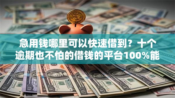 急用钱哪里可以快速借到?十个逾期也不怕的借钱的平台100%能借到 急用钱哪里可以快速借到?十个逾期也不怕的借钱的平台100%能借到