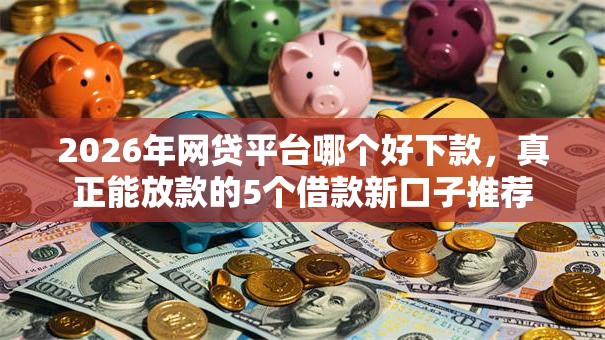 2026年网贷平台哪个好下款，真正能放款的5个借款新口子推荐