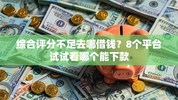 综合评分不足去哪借钱？8个平台试试看哪个能下款