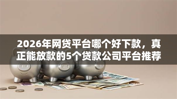 2026年网贷平台哪个好下款，真正能放款的5个贷款公司平台推荐