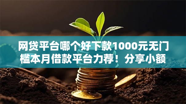 网贷平台哪个好下款1000元无门槛本月借款平台力荐！分享小额网贷口子1000元无门槛借款