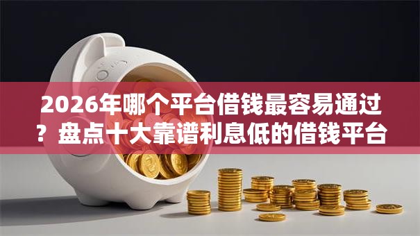 2026年哪个平台借钱最容易通过？盘点十大靠谱利息低的借钱平台